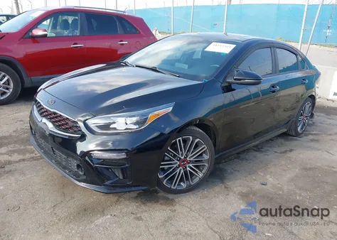 2021 Kia Forte Gt z USA, uszkodzony, nr VIN 3KPF44AC2ME319153